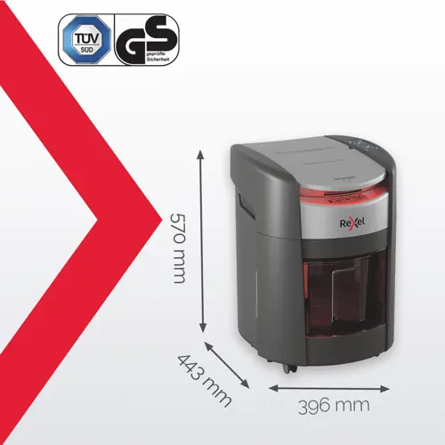 Rexel ShredMax AutoFeed+ 150X makulator P4 krydsmakulering
