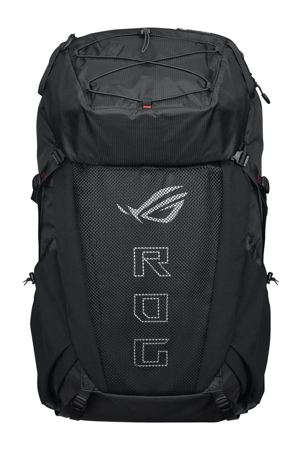 ASUS ROG Archer ErgoAir ryggsäckar Gaming-ryggsäck Svart EVA (Ethylene Vinyl Acetate), Lycra, Nylon