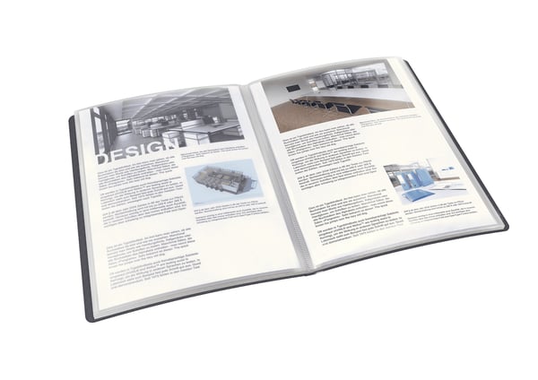 Esselte 13394 folder Polypropylen (PP) Sort