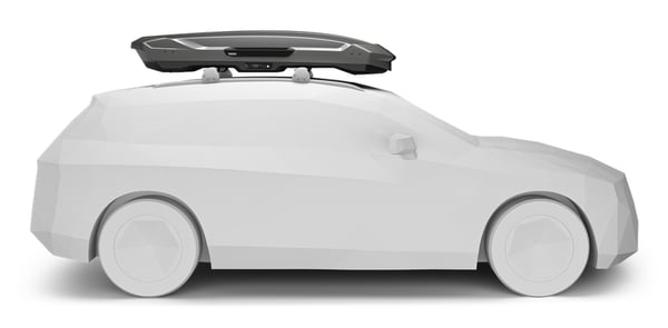 Thule Motion 3 XL low Hårdt biltag Titanium