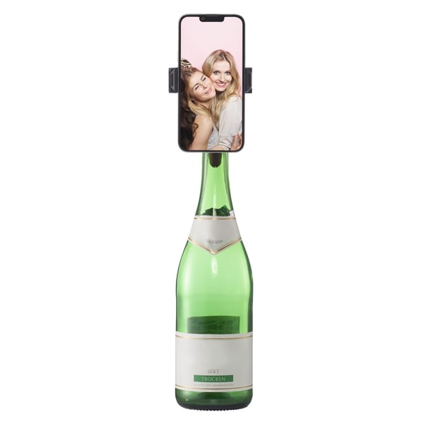 Hama Bottle Pod Fun Passiiviteline Matkapuhelin/älypuhelin Musta, Punainen