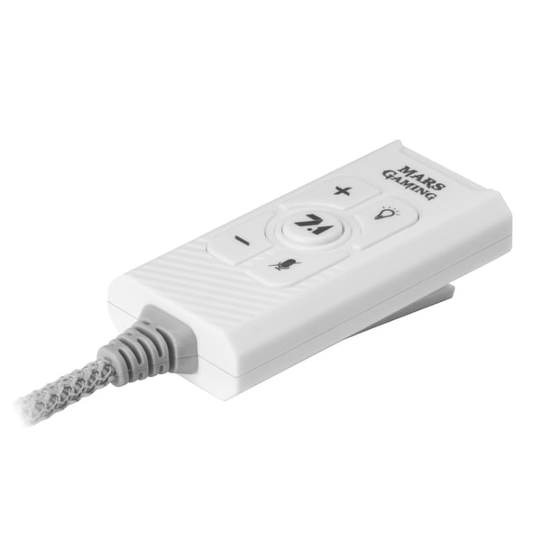 Mars Gaming MSC2W ljudkort 7.1 kanaler USB