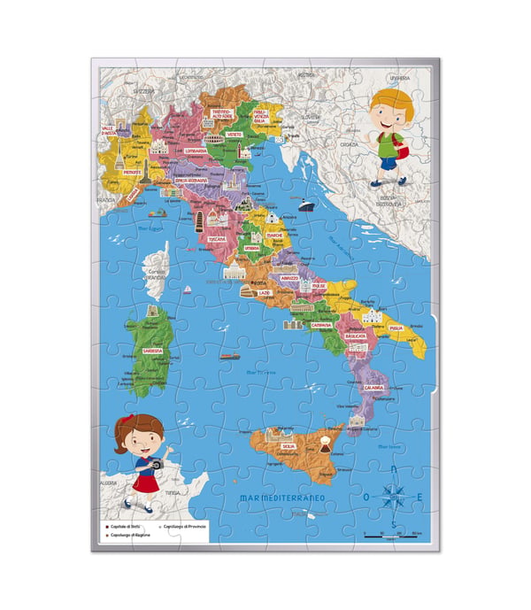 Clementoni Sapientino Più 16594 sällskapsspel Pussel Quiz