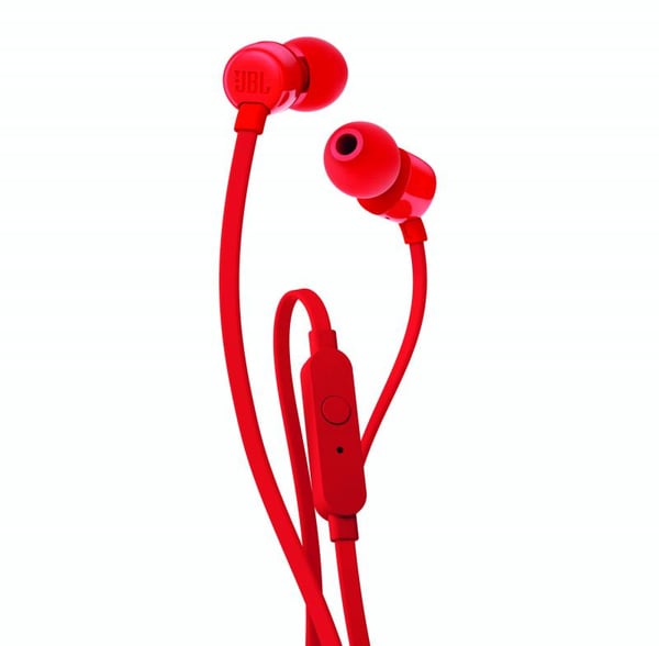 JBL Tune 110 Headset Kabel I öra Samtal/musik Röd
