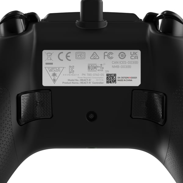 Turtle Beach React-R Svart, Grön USB Spelplatta Analog / Digital PC, Xbox One, Xbox Series S, Xbox Series X