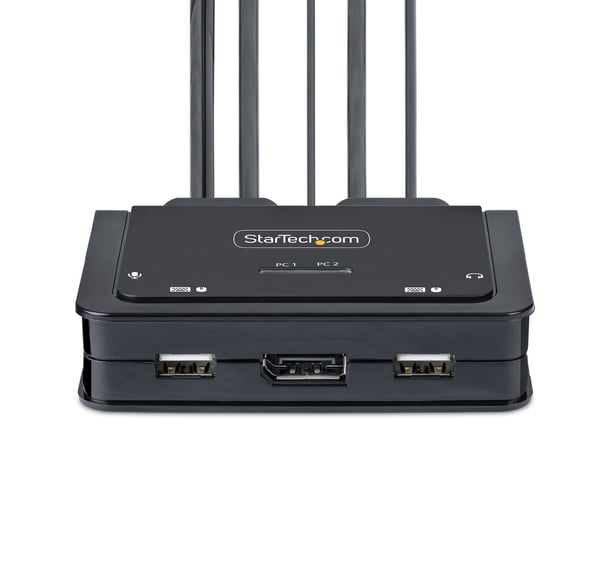 StarTech.com C2-D46-UC2-CBL-KVM KVM-switchar Svart