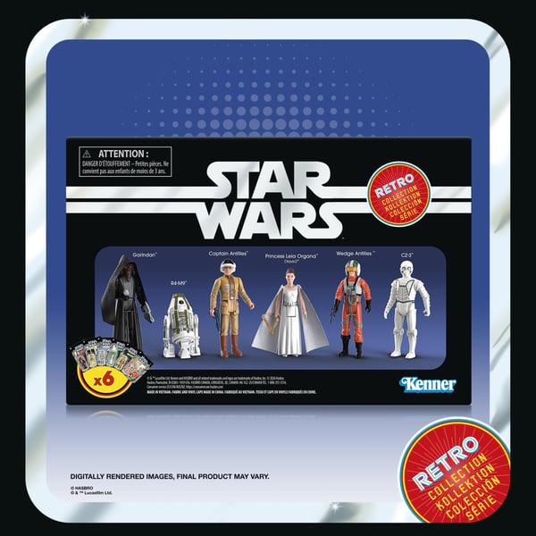 Star Wars Retro Collection A New Hope flerpack