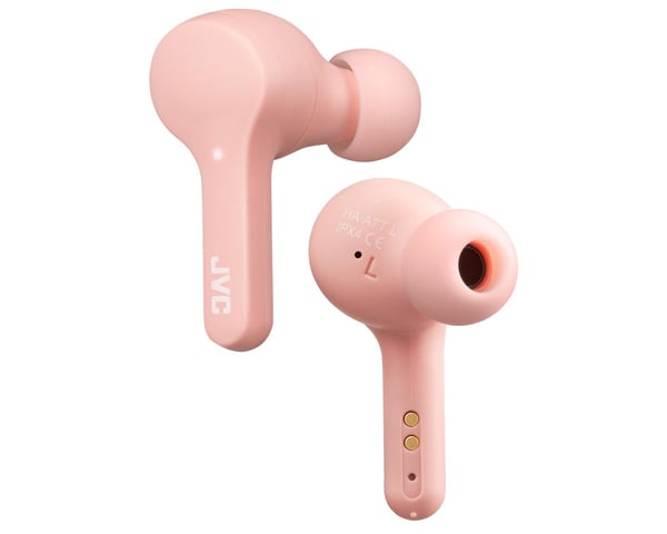 JVC HA-A7T-P Headset Kabel I öra Samtal/musik Micro-USB Bluetooth Rosa