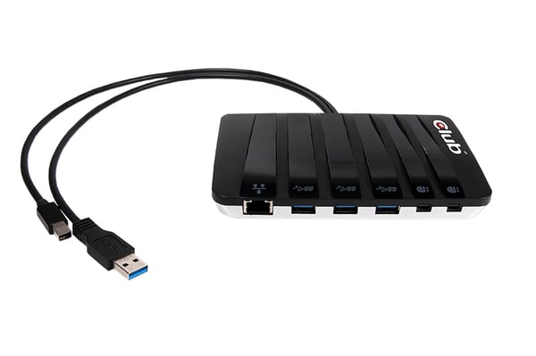 CLUB3D SenseVision USB 3.0 + Dual Mini DisplayPort™ MST Docking Station