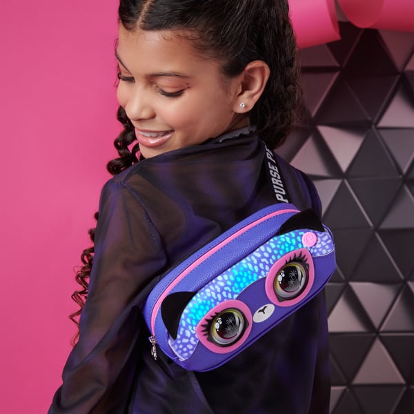 Purse Pets BAG Belt Bag Cheetah GML mavetaske Lyserød, Violet