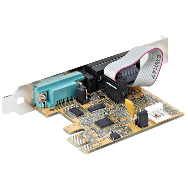 StarTech.com 2-Port PCI Express Seriellt Kort, Dubbel Port PCIe till RS232 (DB9)