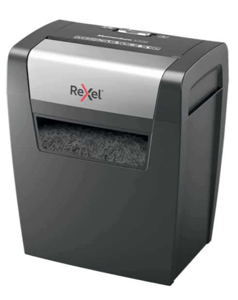 Rexel X308 paperisilppuri Ristiinleikkaava 22 cm Musta, Hopea