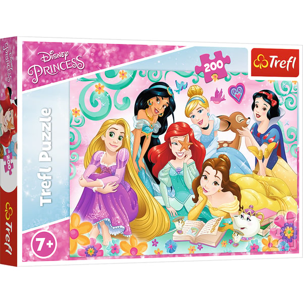 Trefl Disney: Princess Puzzle 200 Puslespil 200 stk Tegnefilm