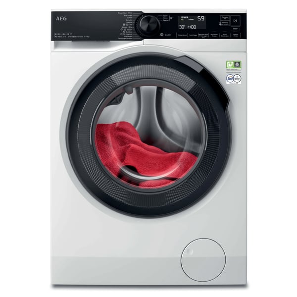 AEG LR8H114BY vaskemaskine Front-læsning 11 kg 1400 rpm Hvid