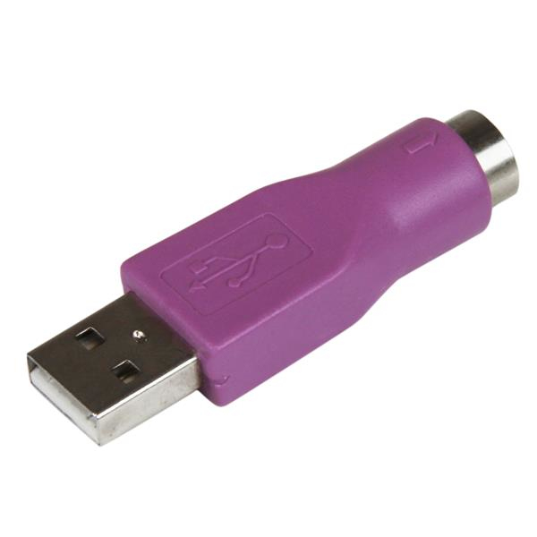 StarTech.com GC46MFKEY kabel kønsskifter USB A PS/2 Violet