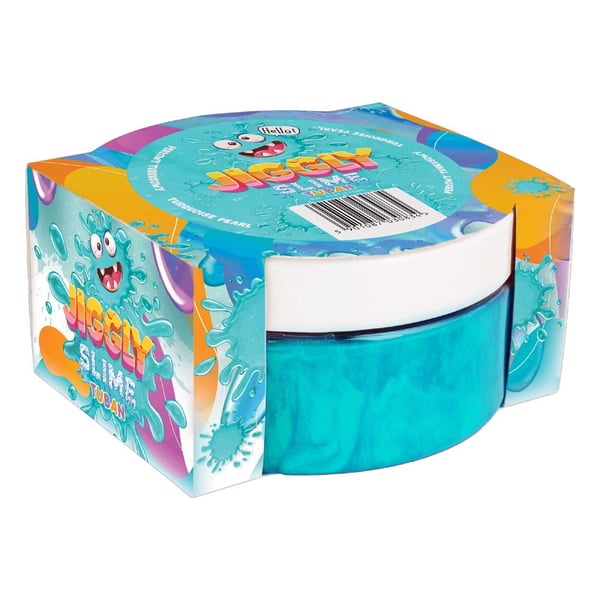 TUBAN Tuban Jiggly Slime turkoosi helmi 200g