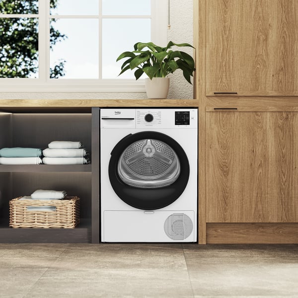 Beko BMTEP73EB kuivausrumpu Vapaasti seisova Edestä täytettävä 7 kg Valkoinen