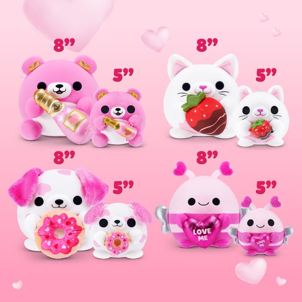 Snackles Valentinsdag Edition 12 cm Bamse