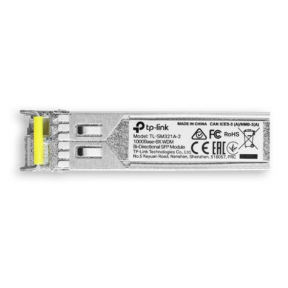 TP-Link Omada TL-SM321A modul til netværksmodtager Fiberoptisk 1250 Mbit/s SFP