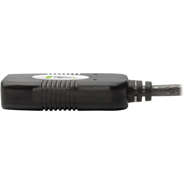 Techly IUSB-REP10TY USB-kabel USB 2.0 10 m USB A 0,48 Gbit/sek. Sort