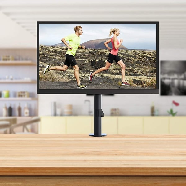 Techly ICA-LCD 500BK monitorin kiinnike ja jalusta 76,2 cm (30") Vastaanotto Musta