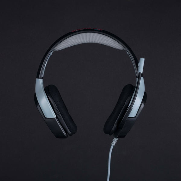 Konix Boruto KX GAMING HEADSET Ledningsført Spil Sort, Grå
