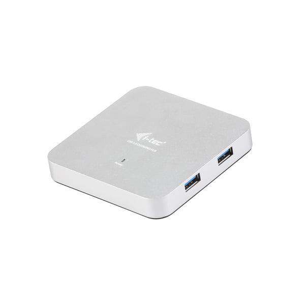 i-tec Metal U3HUBMETAL4 gränssnittshubbar USB 3.2 Gen 1 (3.1 Gen 1) Type-A 5000 Mbit/s Silver