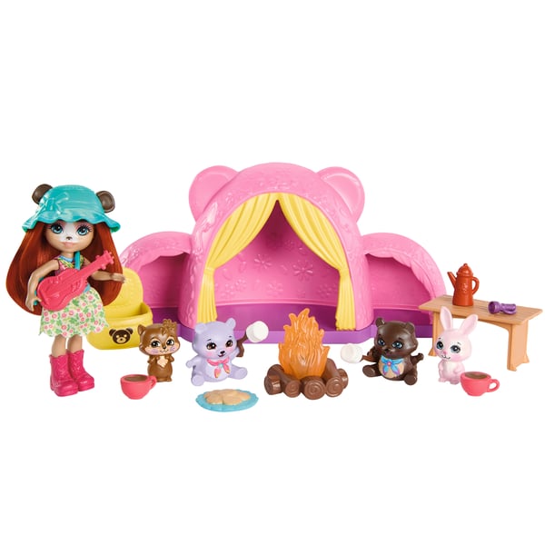 Enchantimals Tent Camping Cuddlers-legesæt