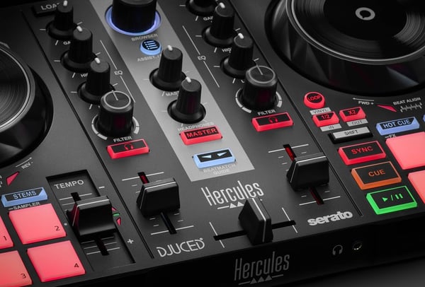 Hercules INPULSE 200 MK2 Vinylskraber 2 kanaler Flerfarvet