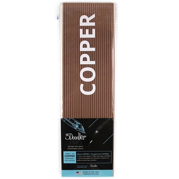 3Doodler Filament Pro+ 25 Kupfer braunrot\"Copper\" Kobber 122 g