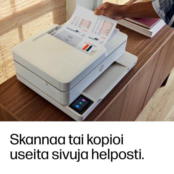 HP ENVY 6520e Langaton All-in-One Väri Tulostin, Instant Ink; Valokuvatulostus