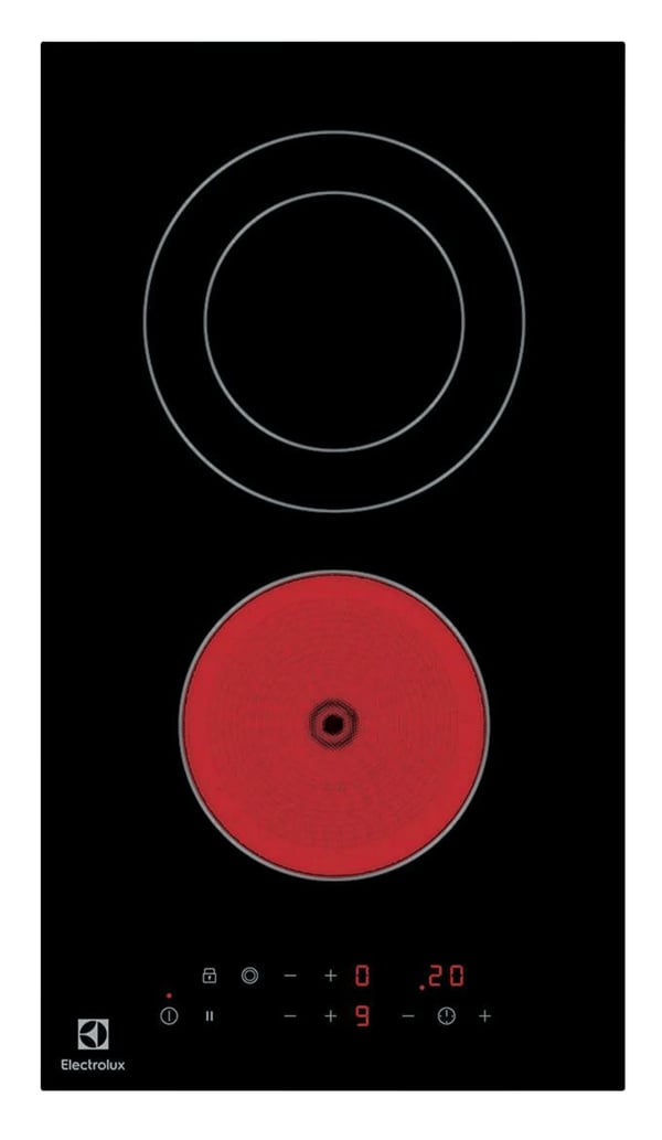 Electrolux LHR3233CK Sort Indbygget 29 cm Keramisk 2 zone(s)