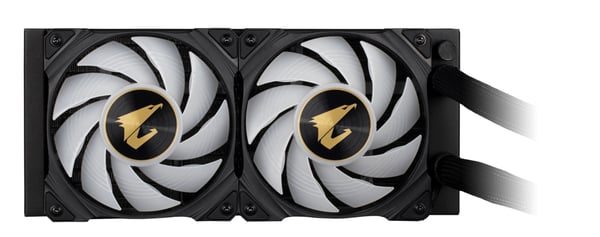 GIGABYTE AORUS WATERFORCE X 240 kylsystem för dator Processor Allt-i-ett vätskekylare 12 cm Svart