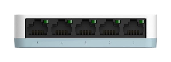 D-Link 5-Port 10/100/1000 Desktop Switch Hallitsematon L2 Gigabit Ethernet (10/100/1000) Valkoinen