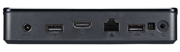Shuttle XPC nano NS02EV2 Rockchip RK3368 2 GB DDR3L-SDRAM 16 GB eMMC Android 8.1 Nettop Mini-PC Svart