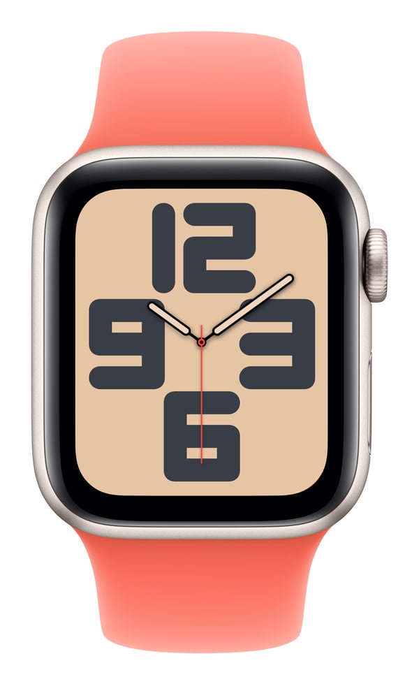 Apple MDRR4ZM/A Älyrannekkeen lisätarvike Yhtye Oranssi Fluoroelastomeeri