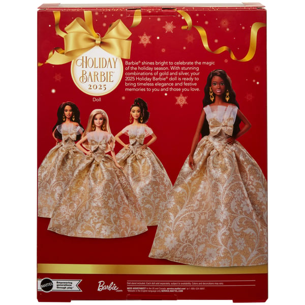 Barbie Signature 2025 Holiday Doll