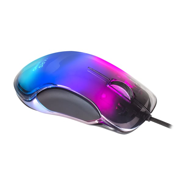 Mars Gaming MMGLOW mus Spil Højre hånd USB Type-A 12800 dpi
