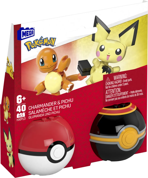 MEGA Pokémon Charmander & Pichu