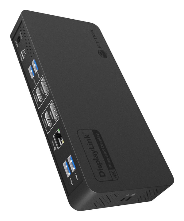 ICY BOX IB-DK2255AC Kabel USB 3.2 Gen 2 (3.1 Gen 2) Type-C Svart