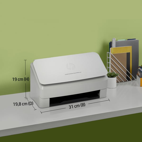 HP ScanJet Enterprise Flow N7000 snw1 Skanner med papir-tilførsel 600 x 600 dpi A4 Hvid