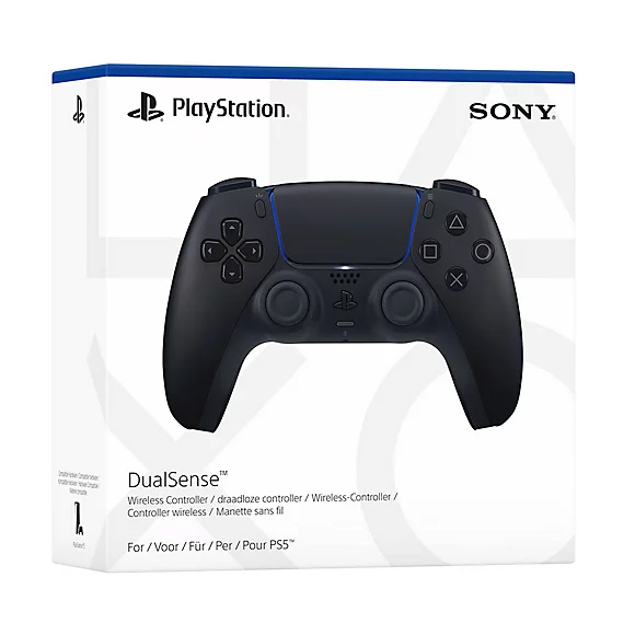 Sony Interactive Entertainment DualSense Svart Bluetooth/USB Spelplatta Digital PlayStation 5, PC