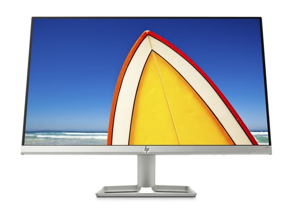 HP 24f tietokoneen litteä näyttö 60,5 cm (23.8") 1920 x 1080 pikseliä Full HD LED Musta, Hopea