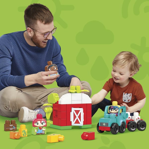 MEGA BLOKS Green Town Odla och skydda-bondgård