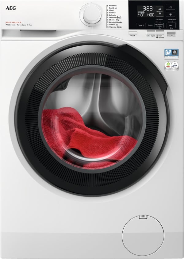 AEG Series 6000 LFR6194O4Q vaskemaskine Front-læsning 9 kg 1351 rpm Hvid