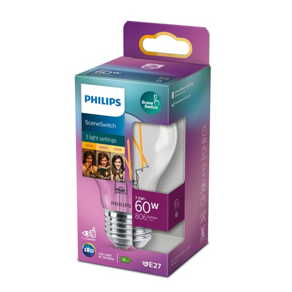 Philips Pære 60;30;16 W A60 E27