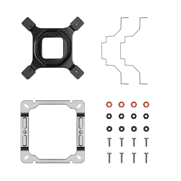 DeepCool AK400 Digital WH Processor Luftkøler 12 cm Hvid 1 stk