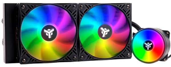 itek EVOLIQ 240 Processor Allt-i-ett vätskekylare Svart