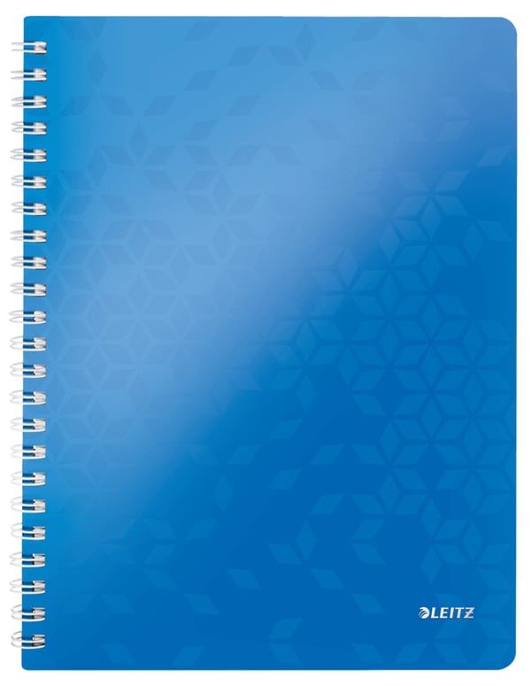 Leitz Notesblok WOW PP A4 kvadreret 80 gram 80 ark