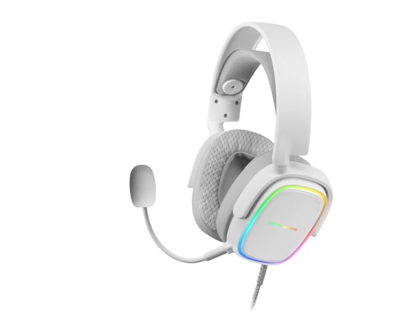 Mars Gaming MHAXW hörlur och headset Kabel Huvudband Samtal/musik Vit